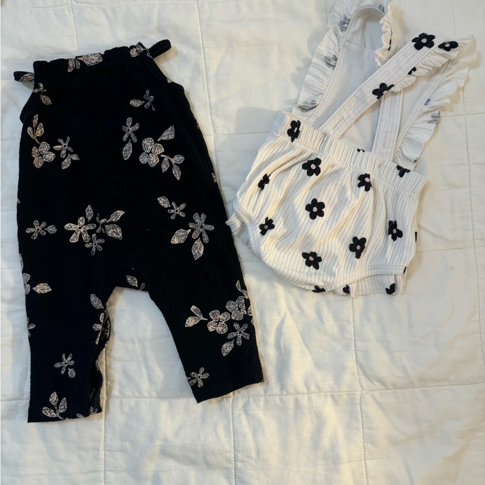 Cat & Jack Newborn Girls Rompers - Picture 2 of 6